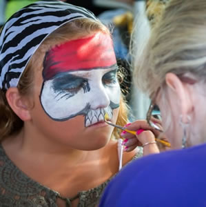 Pretty Butterfly Face Paint